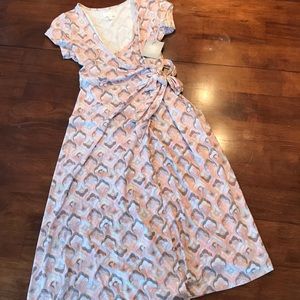 a:glow maternity wrap dress